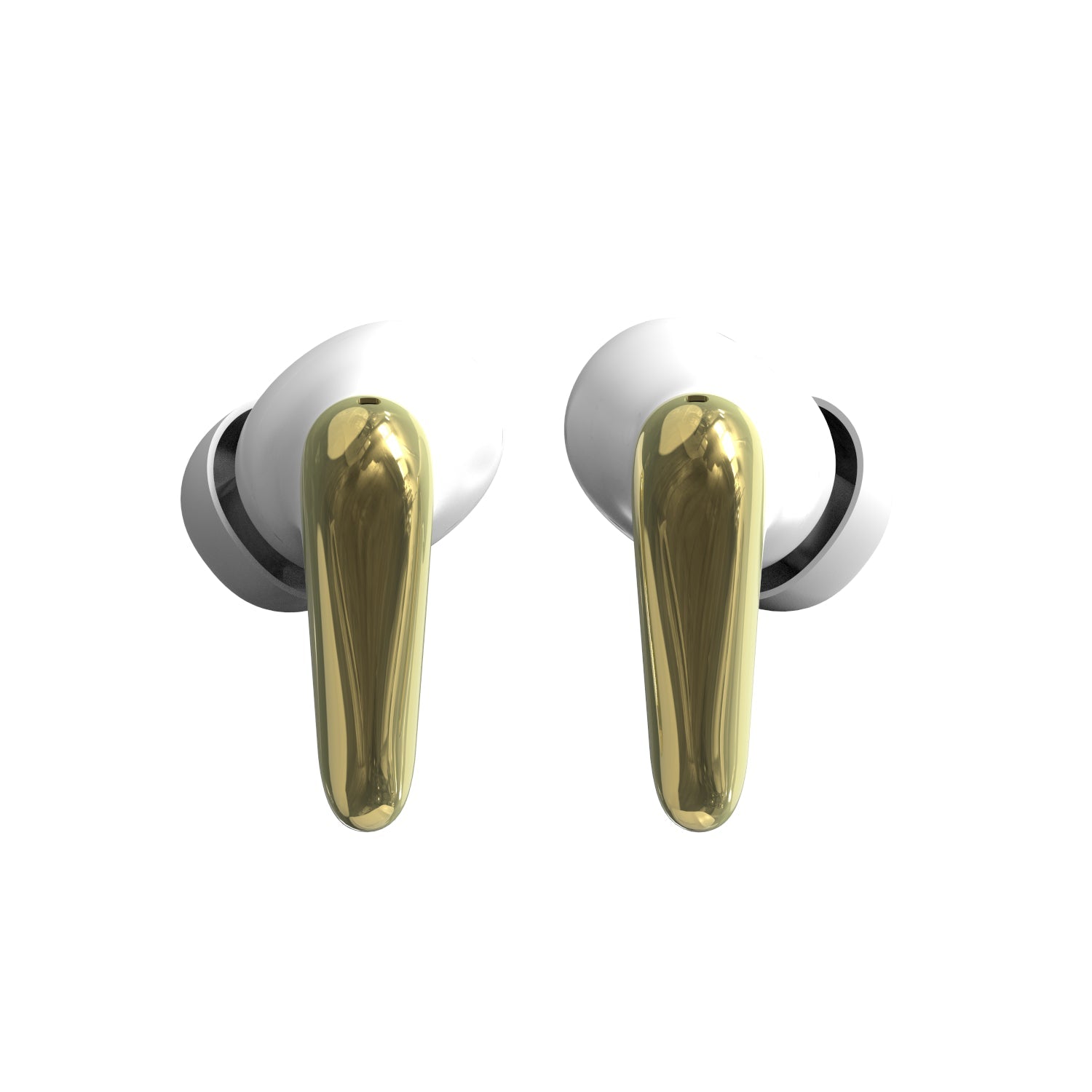 Fones de Ouvido AIR Focus ANC Pearl White e Gold com Cancelamento Ativo de Ruído (In Ear Sem Fio)
