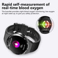 Relógio Inteligente 2025 com Medição Precisa de ECG+PPG para Diabéticos – Ecrã Total Touch, Desportivo e Fitness, Bluetooth para Android e iOS, Masculino e Feminino