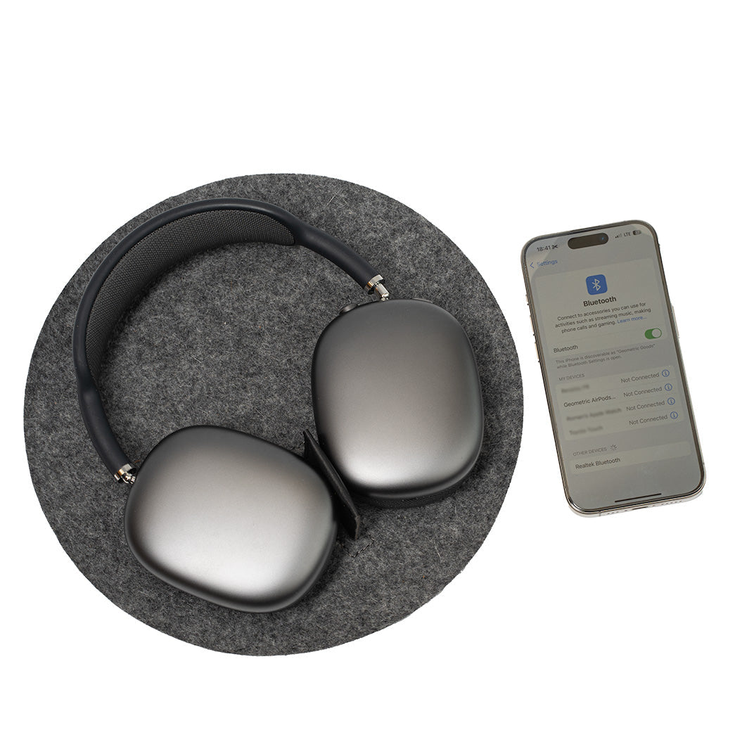 Base de Couro para AirPods Max